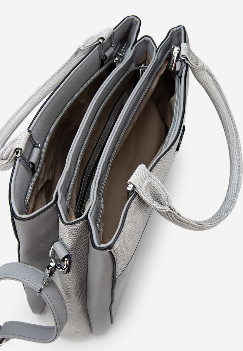 Borsa da ufficio Silvia Rosa 6881 grigio