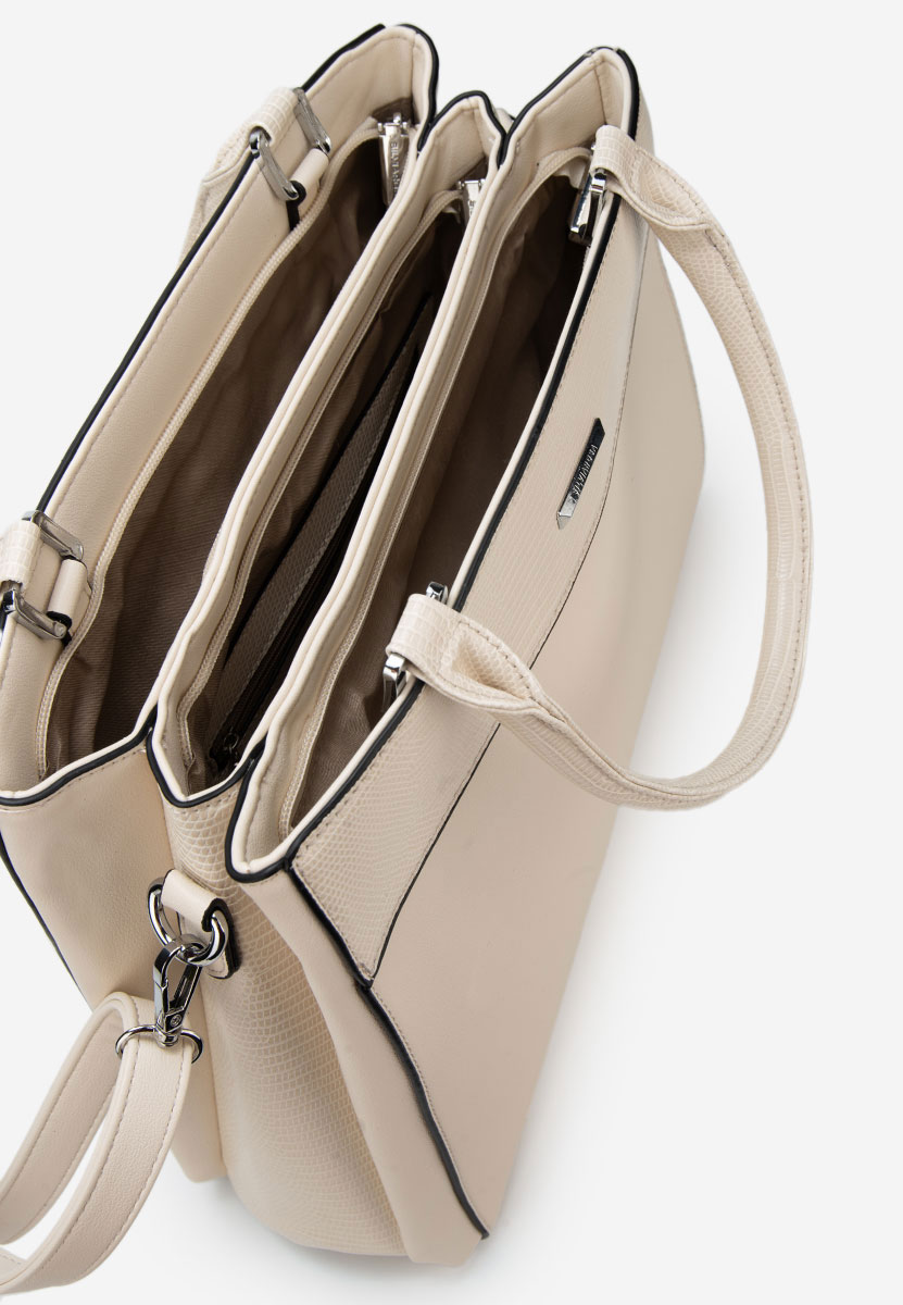 Borsa da ufficio Silvia Rosa 6881 bianca