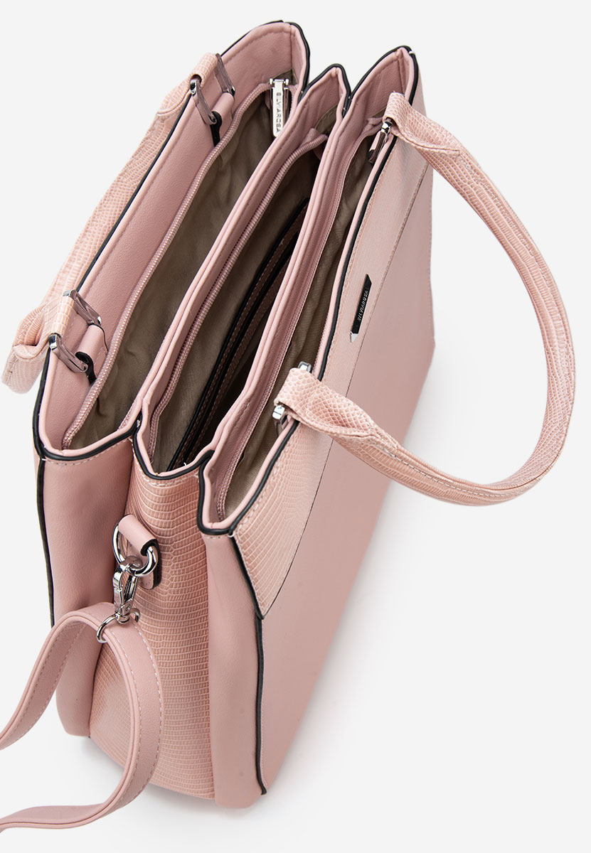 Borsa da ufficio Silvia Rosa 6881 rosa