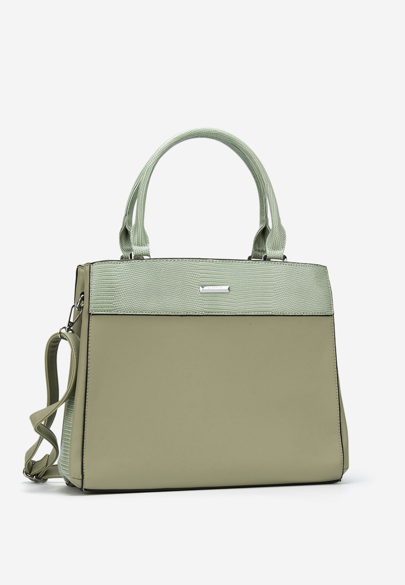 Borsa da ufficio Silvia Rosa 6881 verde