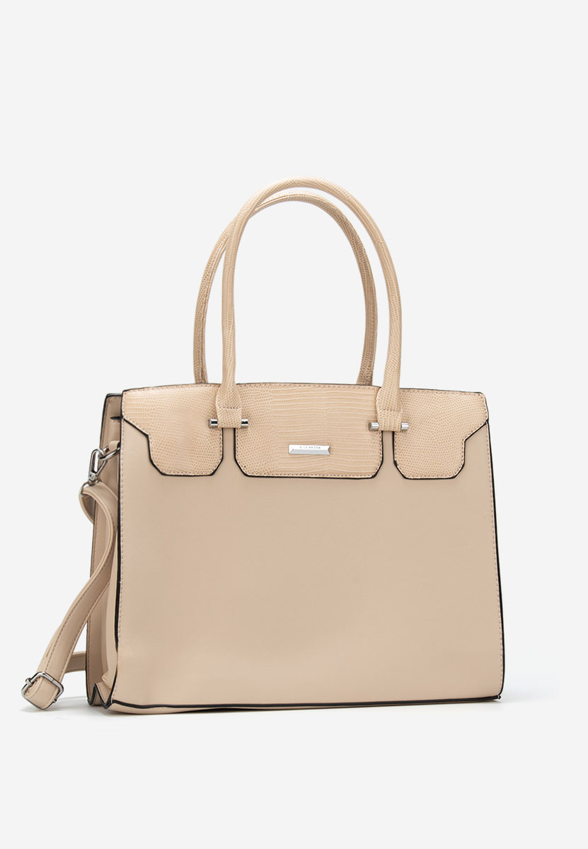 Borsa da ufficio Silvia Rosa 6939 beige