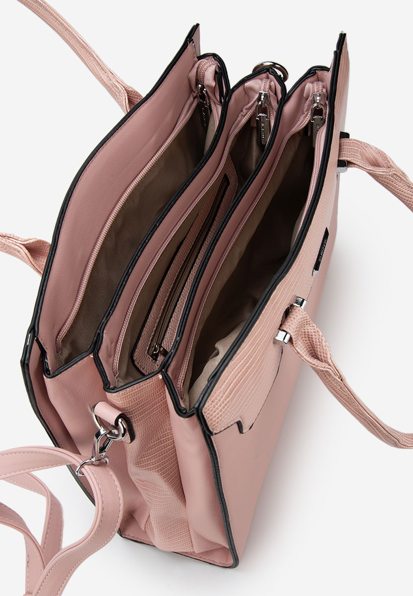 Borsa da ufficio Silvia Rosa 6939 rosa