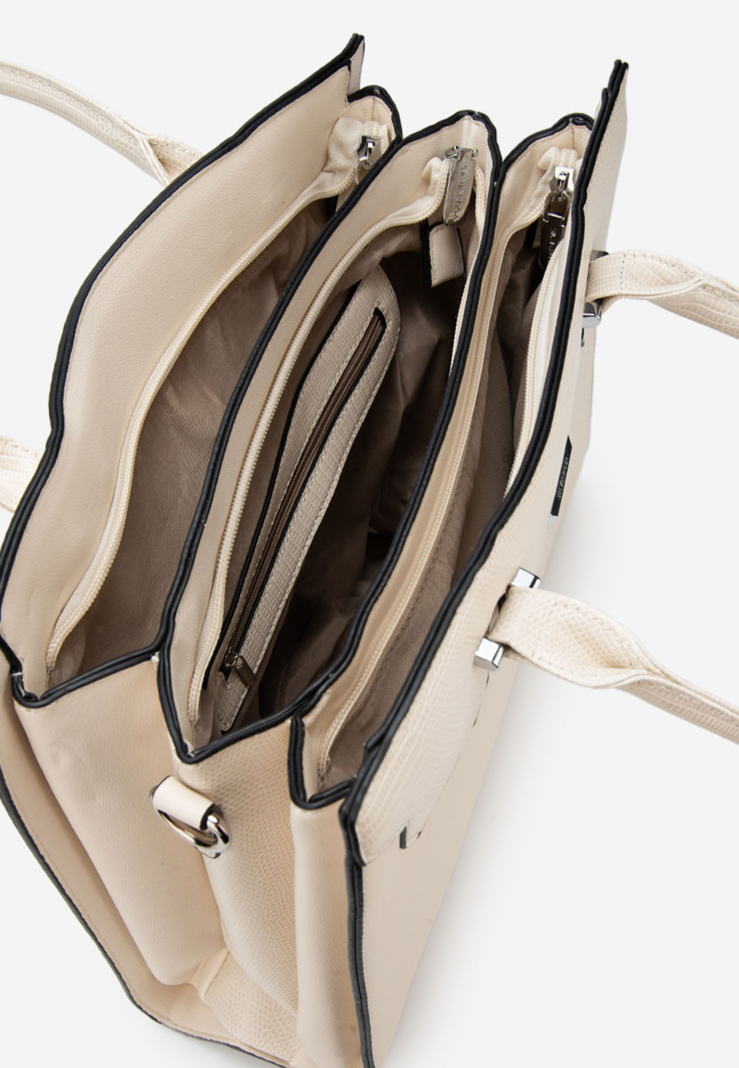 Borsa da ufficio Silvia Rosa 6939 bianca