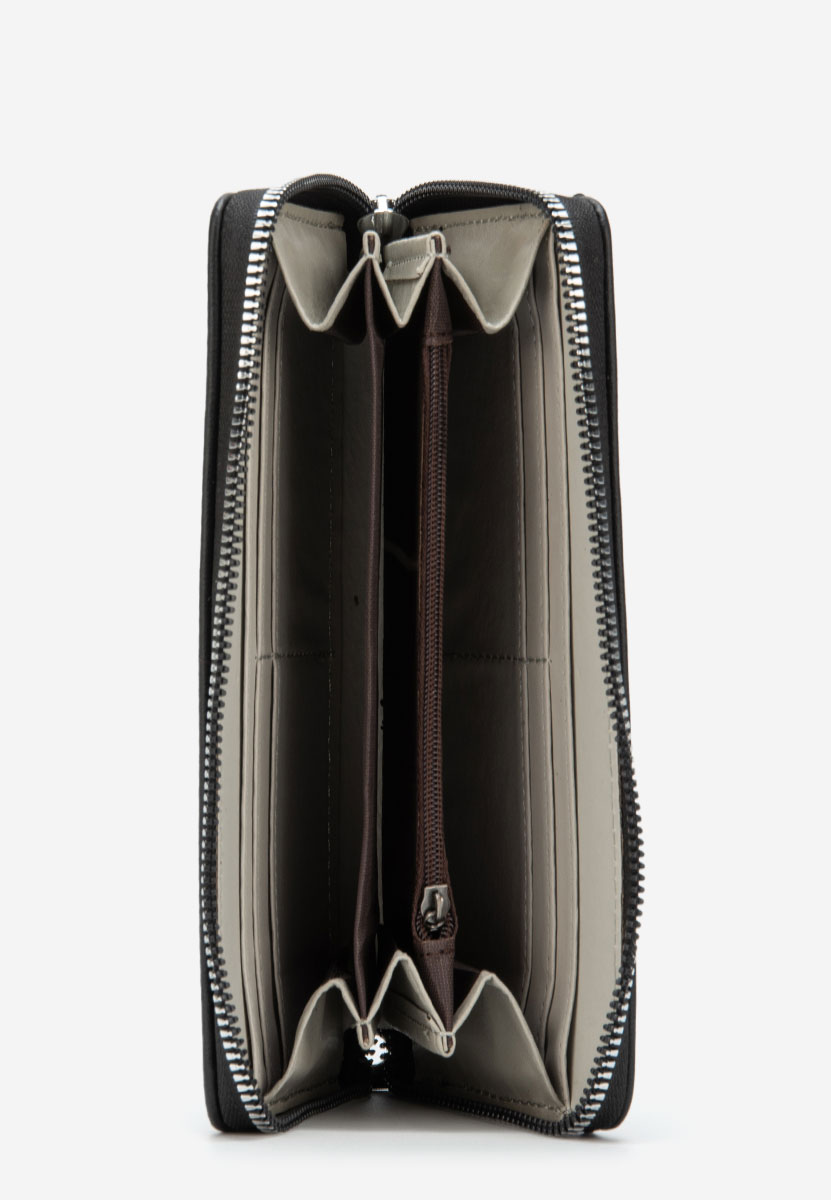 Portafoglio da donna Silvia Rosa 3049 nero