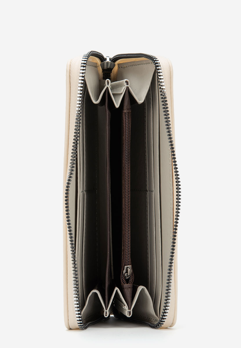 Portafoglio da donna Silvia Rosa 3049 beige