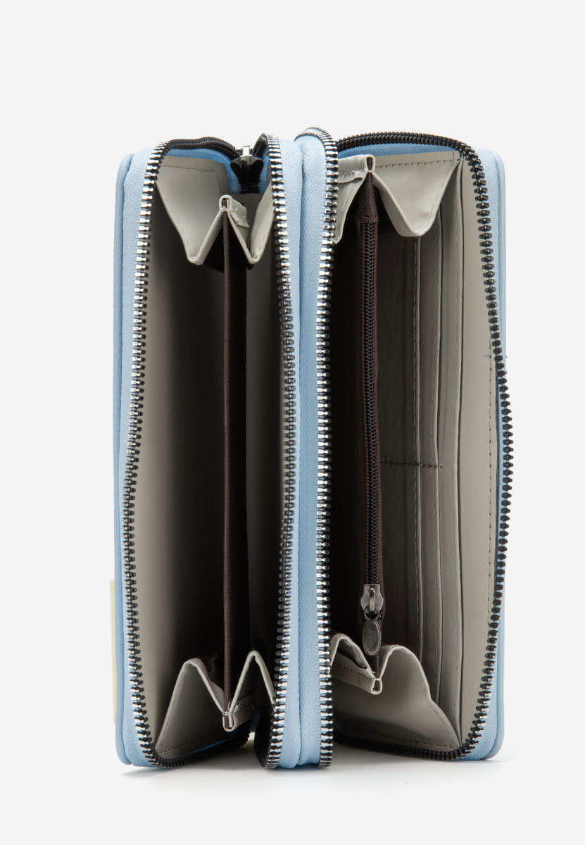 Portafoglio da donna Silvia Rosa 3084 blu