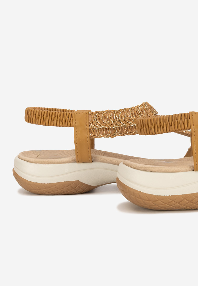 Sandali bassi Ramonia camel