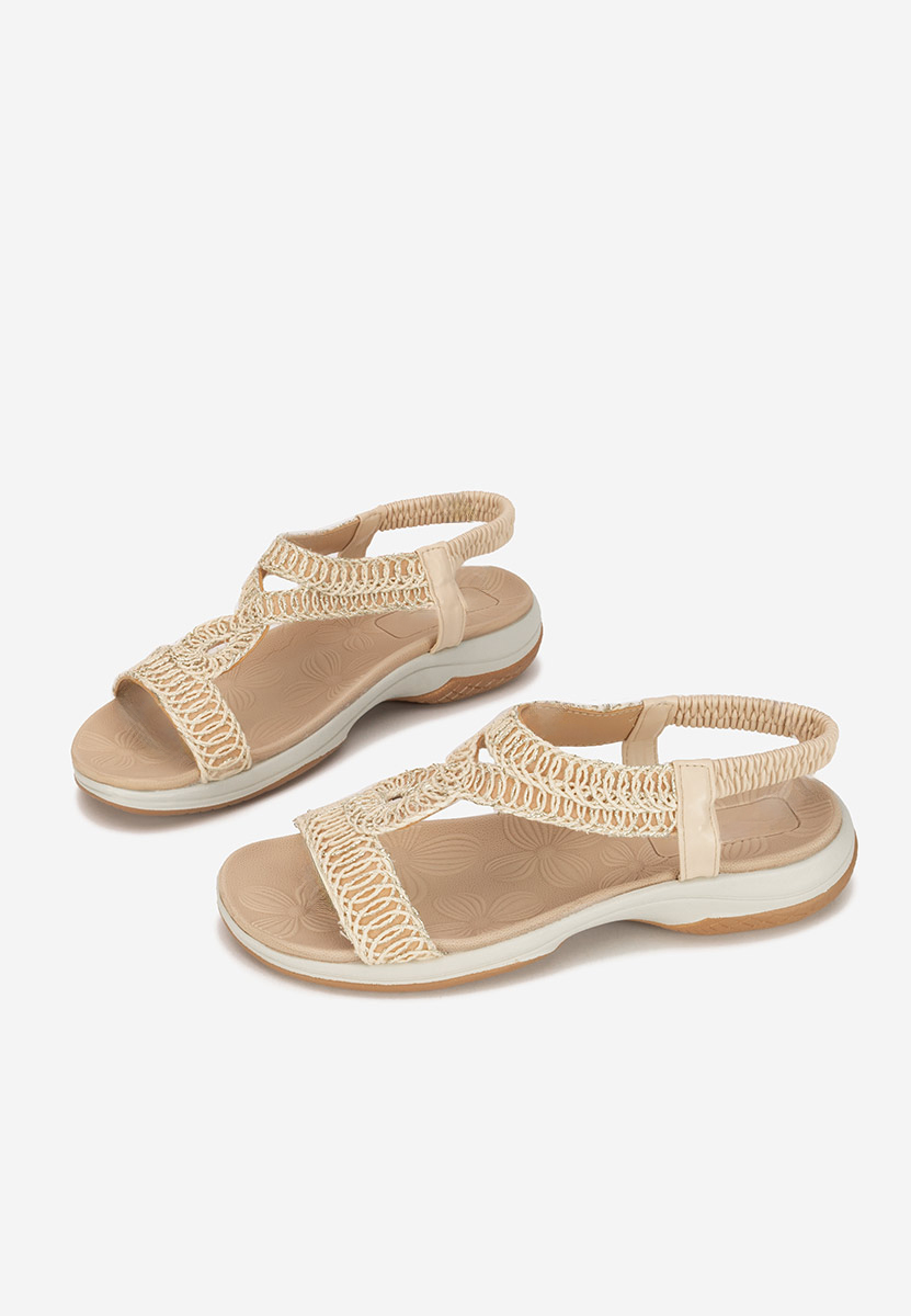 Sandali bassi Ramonia beige