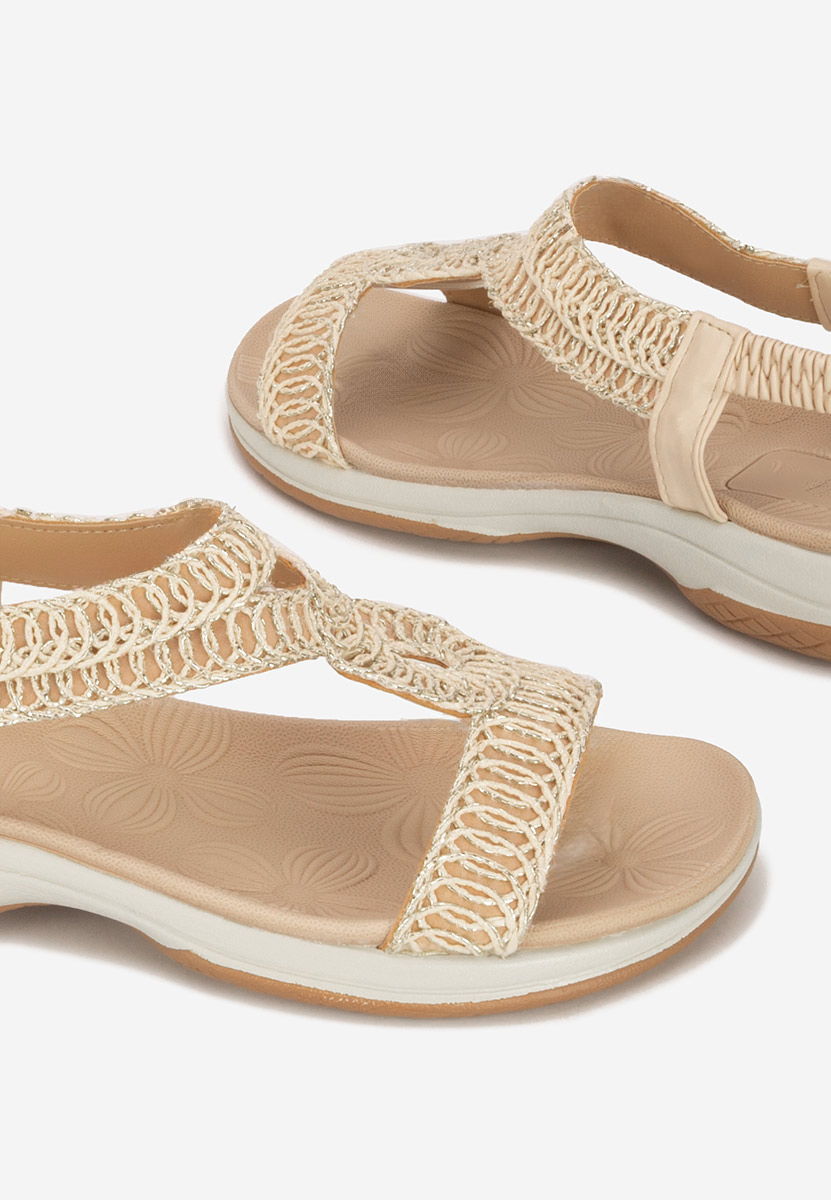 Sandali bassi Ramonia beige