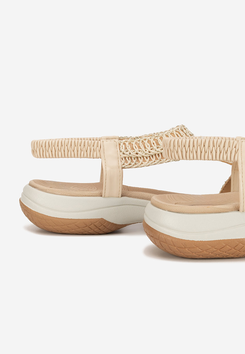 Sandali bassi Ramonia beige