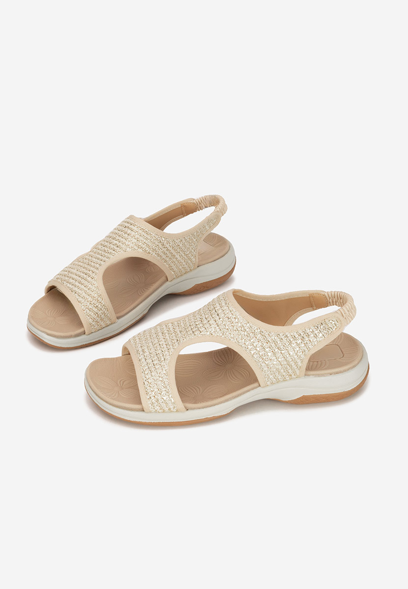 Sandali bassi Amenia beige