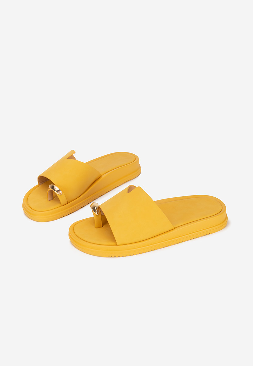 Ciabatte donna Zorana gialli