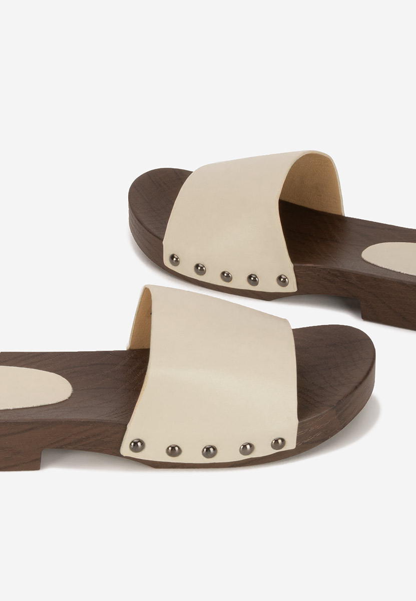 Ciabatte donna Marianna beige