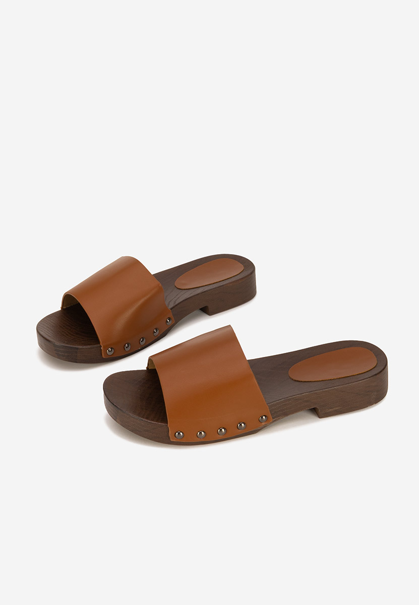 Ciabatte donna Marianna camel
