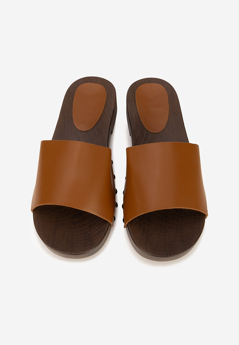 Ciabatte donna Marianna camel