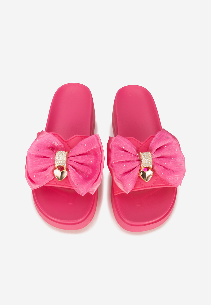 Ciabatte platform Karmelita fucsia