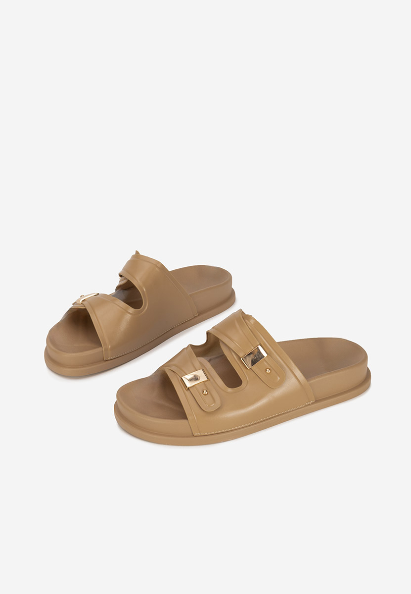 Ciabatte platform Carmenta cachi