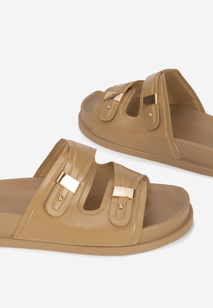 Ciabatte platform Carmenta cachi