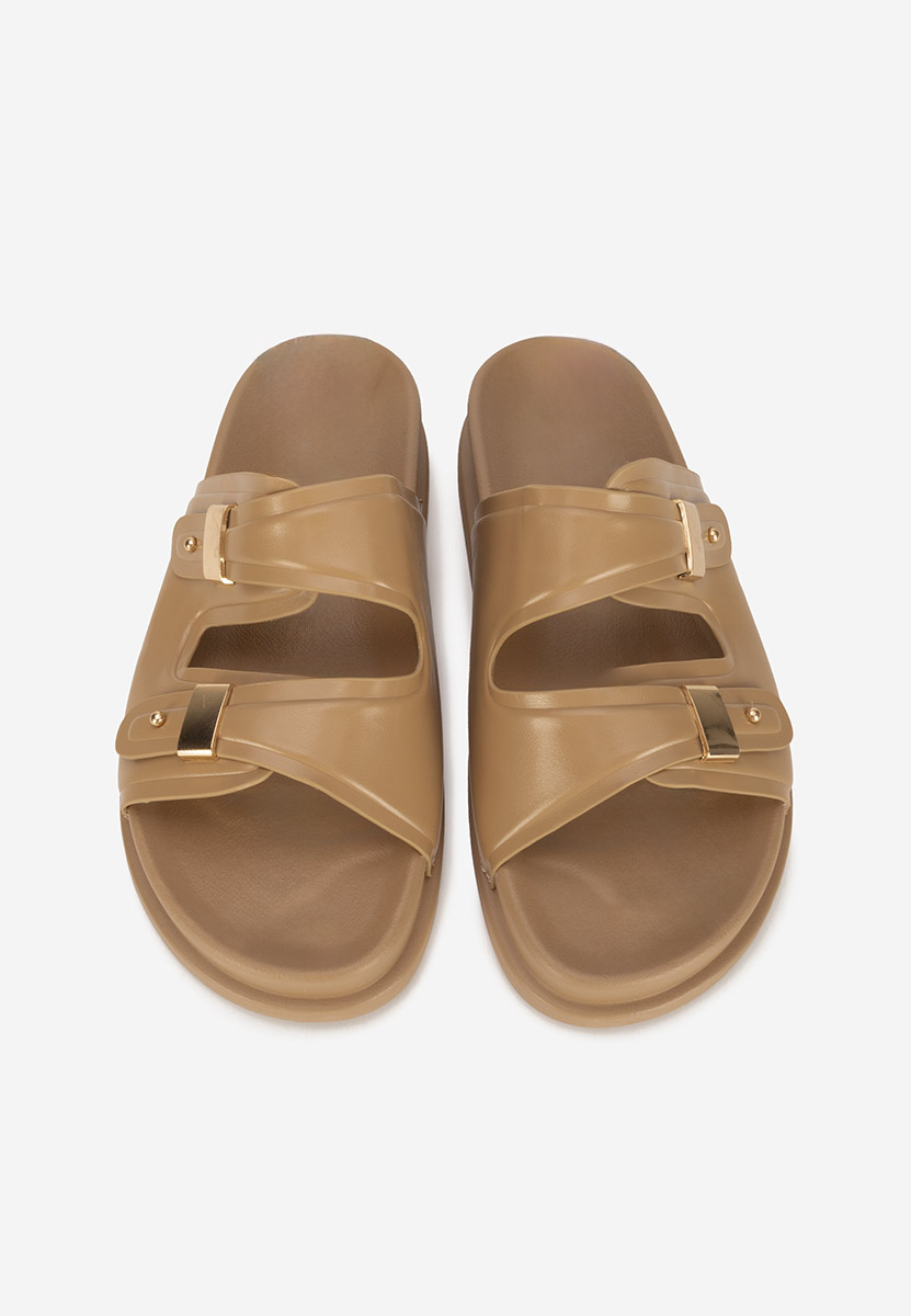 Ciabatte platform Carmenta cachi