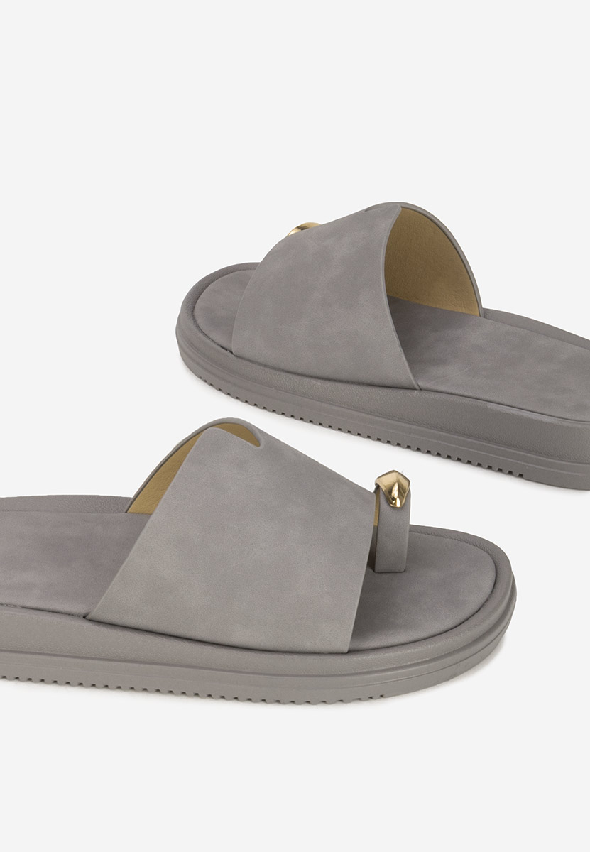 Ciabatte donna Zorana grigio