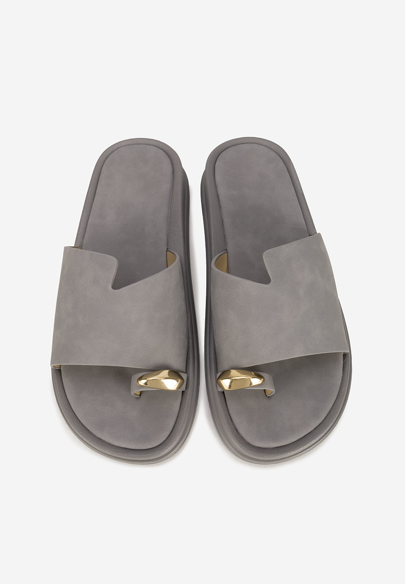 Ciabatte donna Zorana grigio