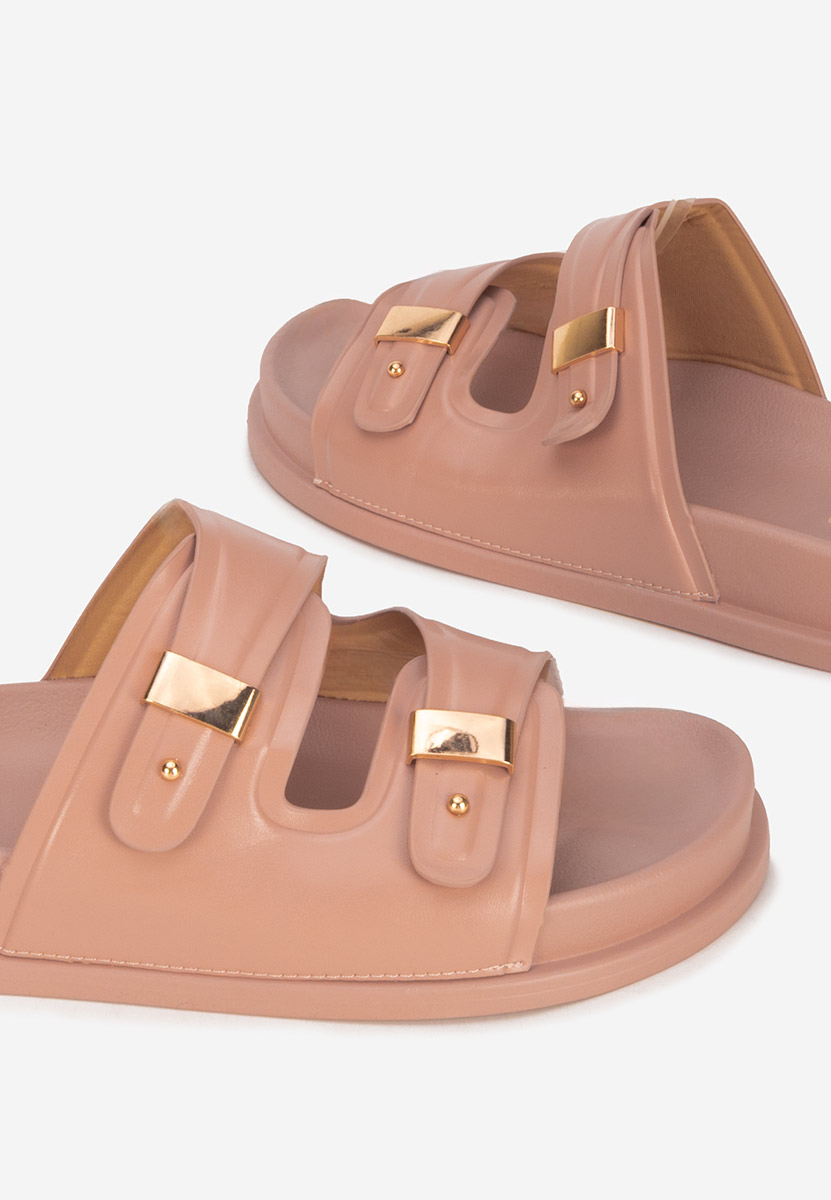 Ciabatte platform Carmenta rosa