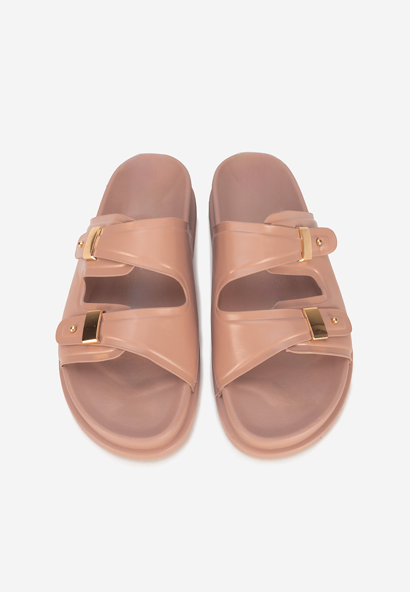 Ciabatte platform Carmenta rosa