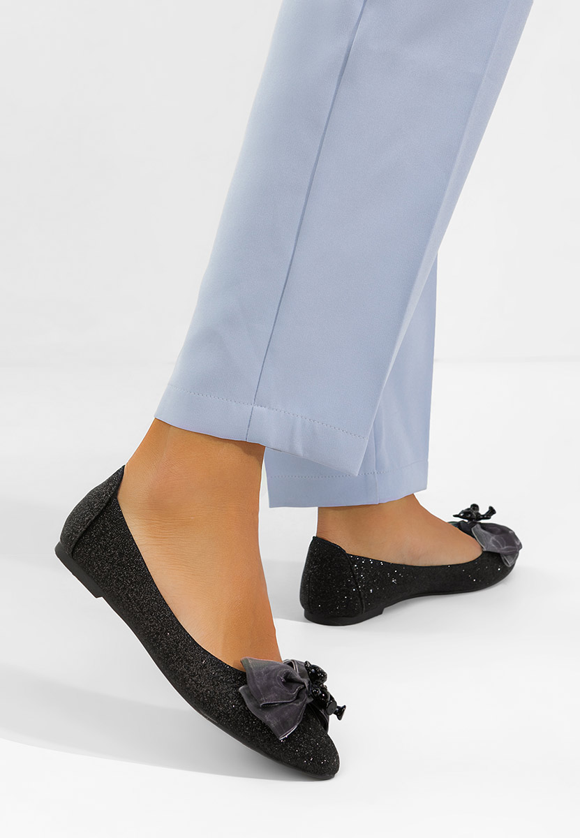 Ballerine eleganti Adelyma nero