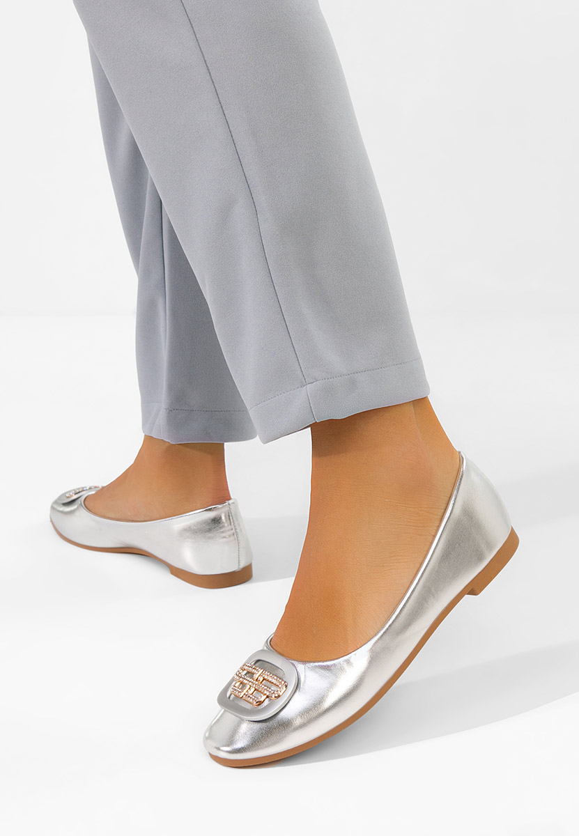 Ballerine Bedya argento