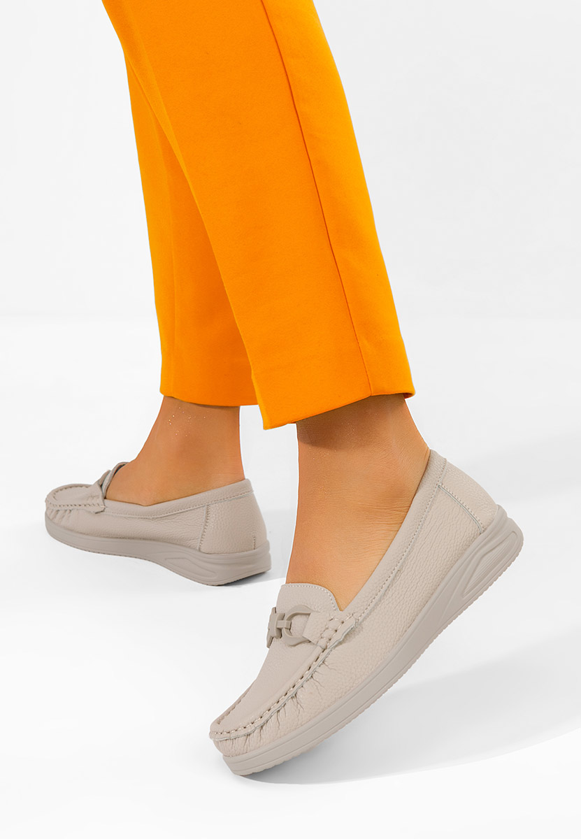 Mocassini da donna Cristiena cachi