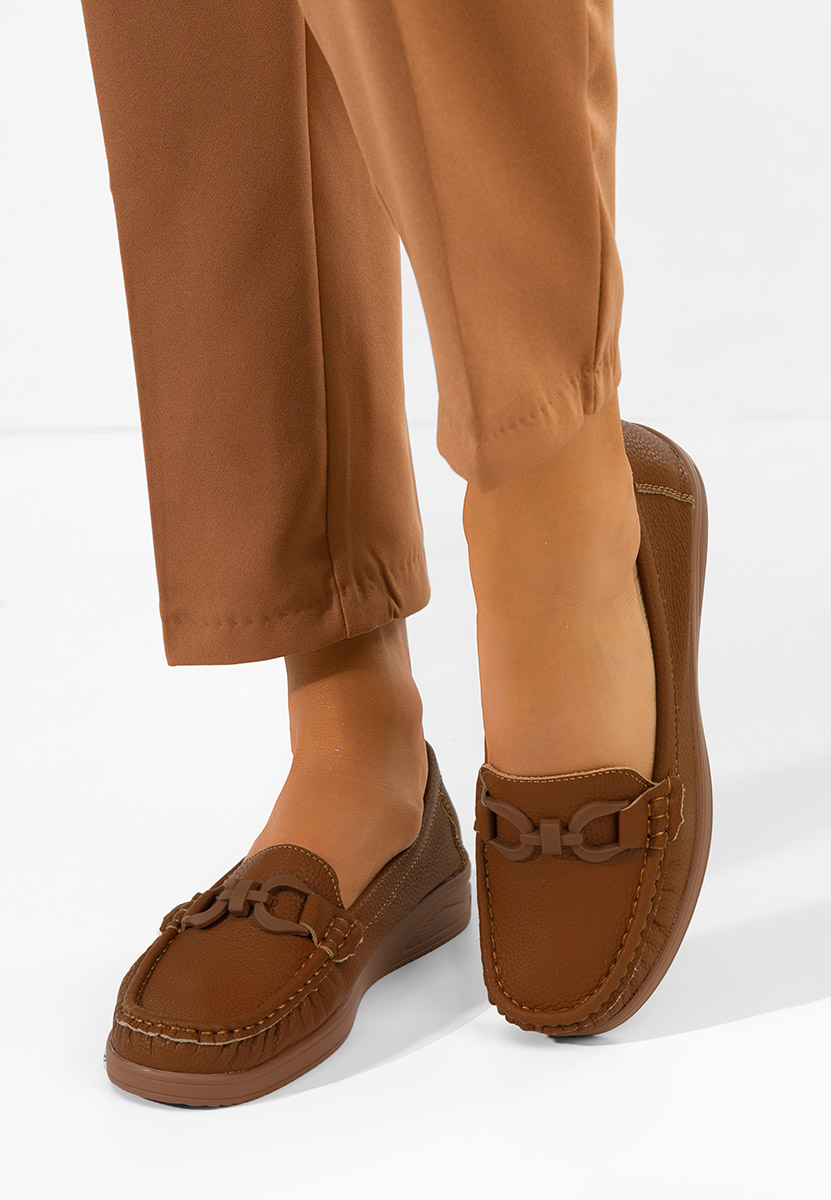 Mocassini da donna Cristiena camel