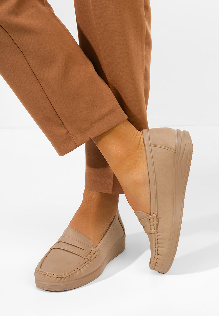 Mocassini da donna Elesya V2 beige