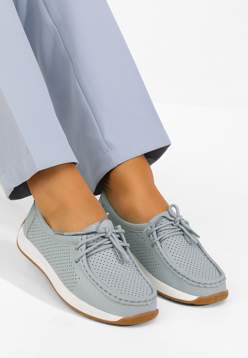 Mocassini da donna Kaliana blu