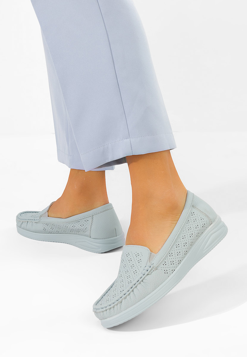 Mocassini da donna Valelia blu