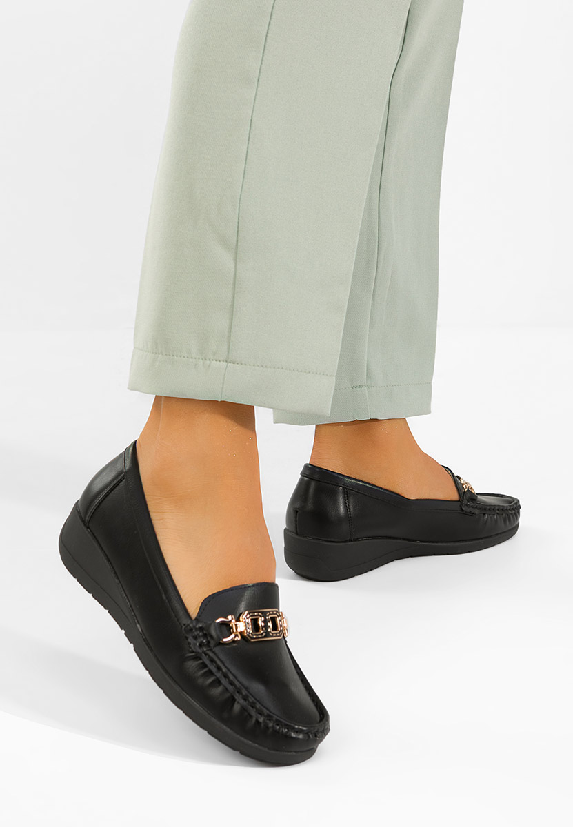 Mocassini da donna Varalia nero