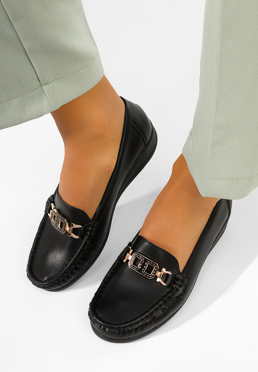 Mocassini da donna Varalia nero