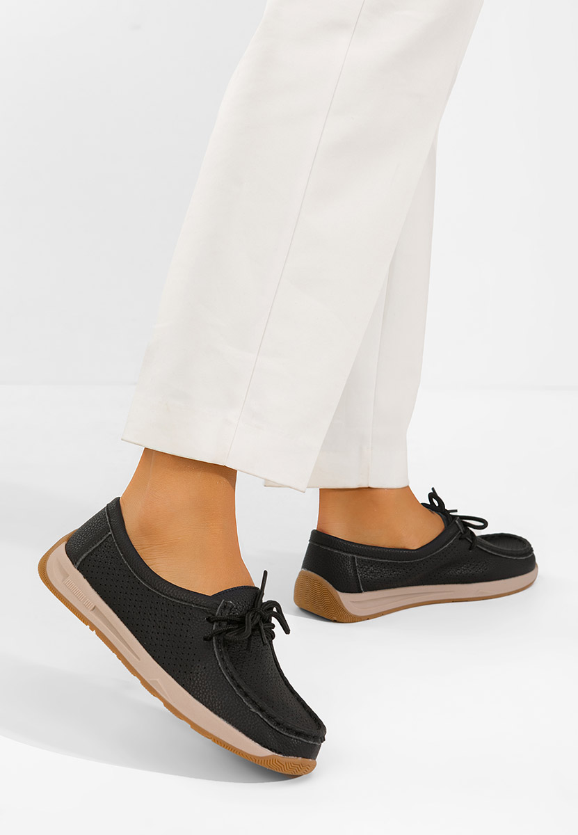 Mocassini da donna Kaliana nero