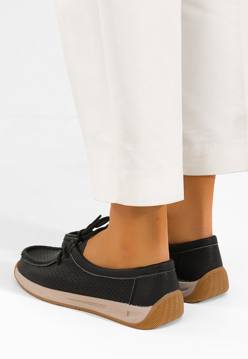 Mocassini da donna Kaliana nero