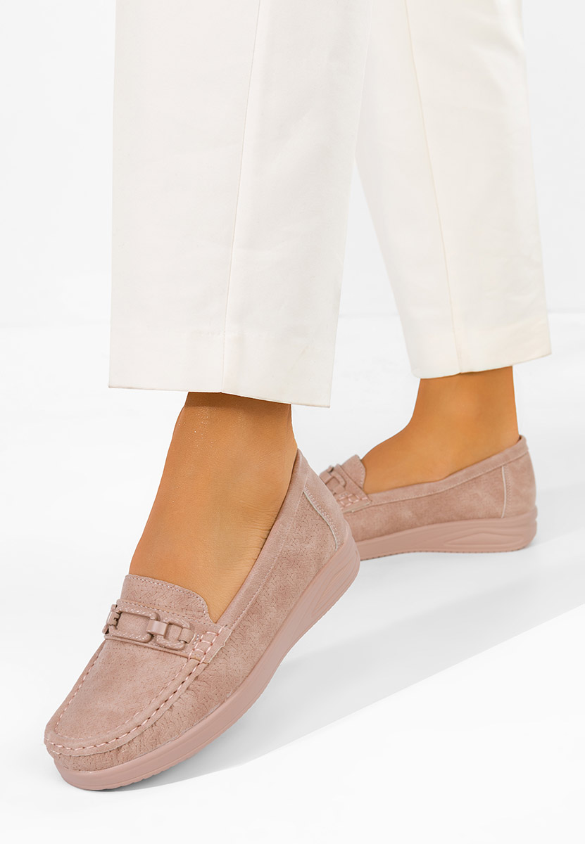 Mocassini da donna Ansleya rosa
