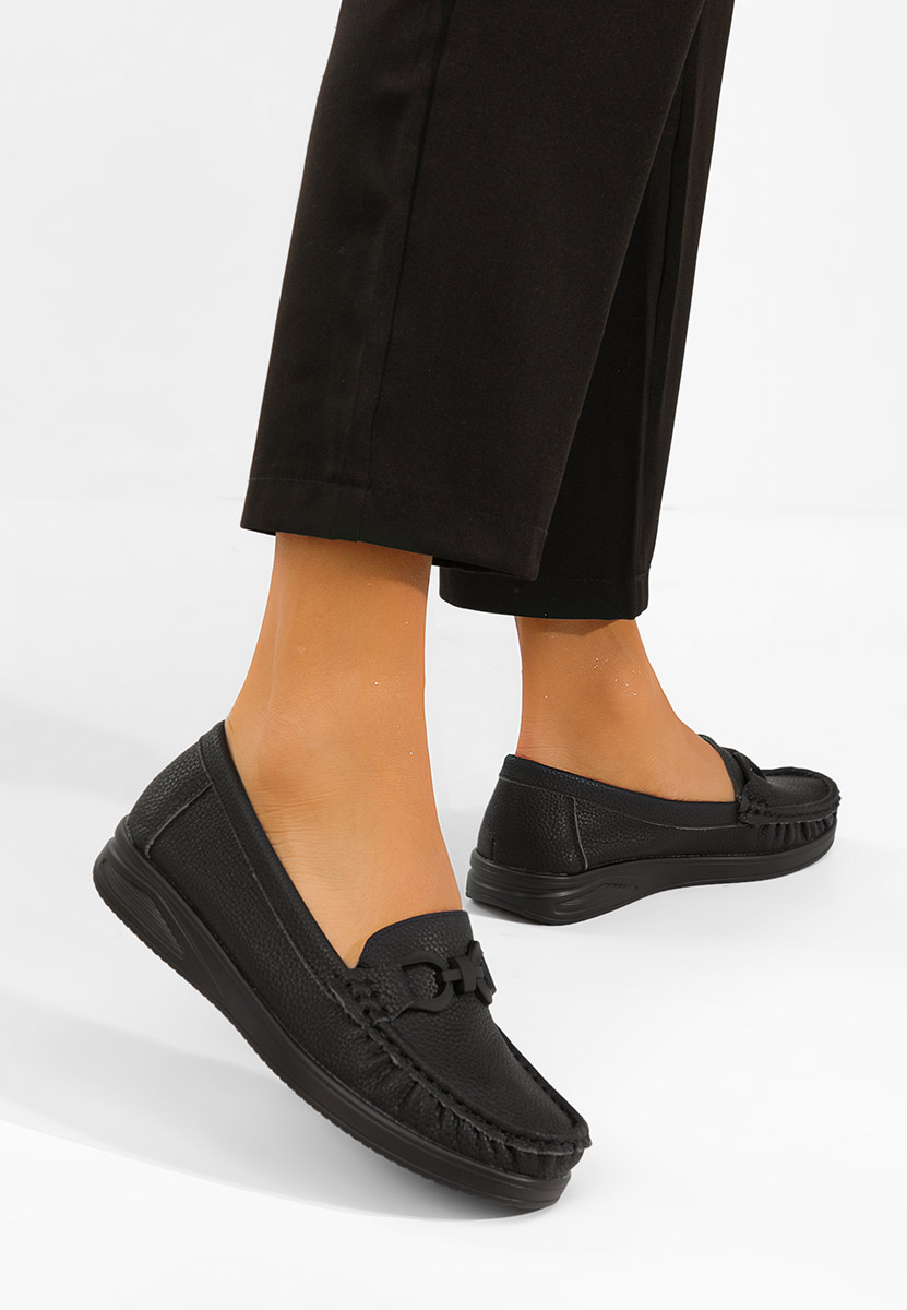 Mocassini da donna Cristiena nero