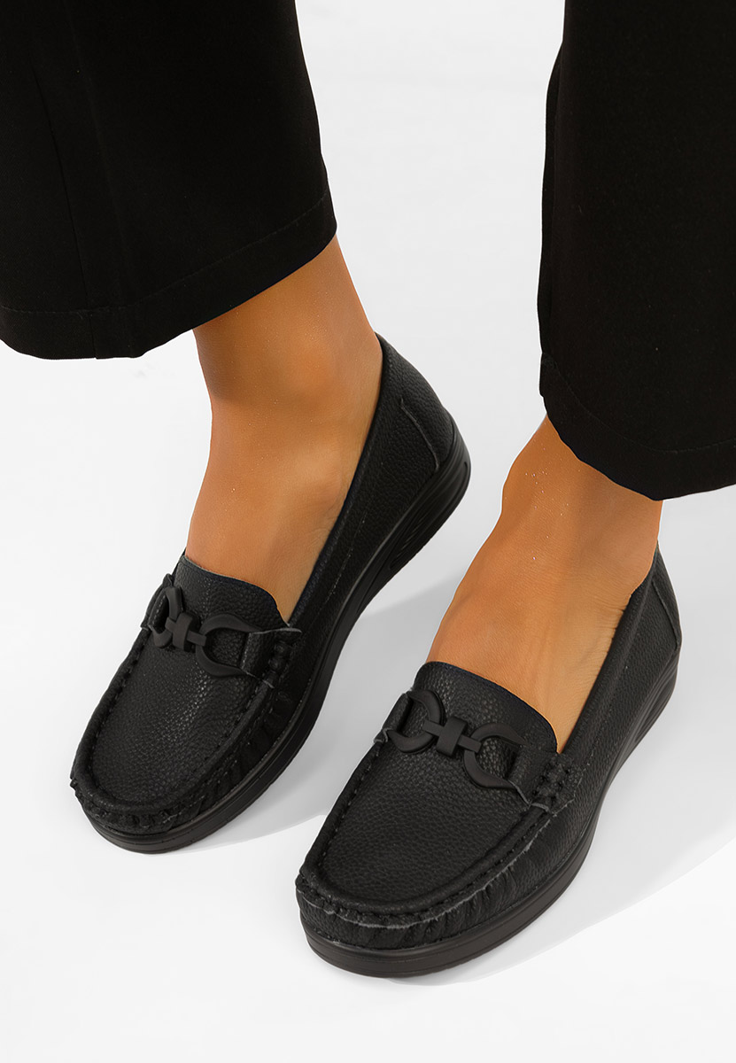 Mocassini da donna Cristiena nero