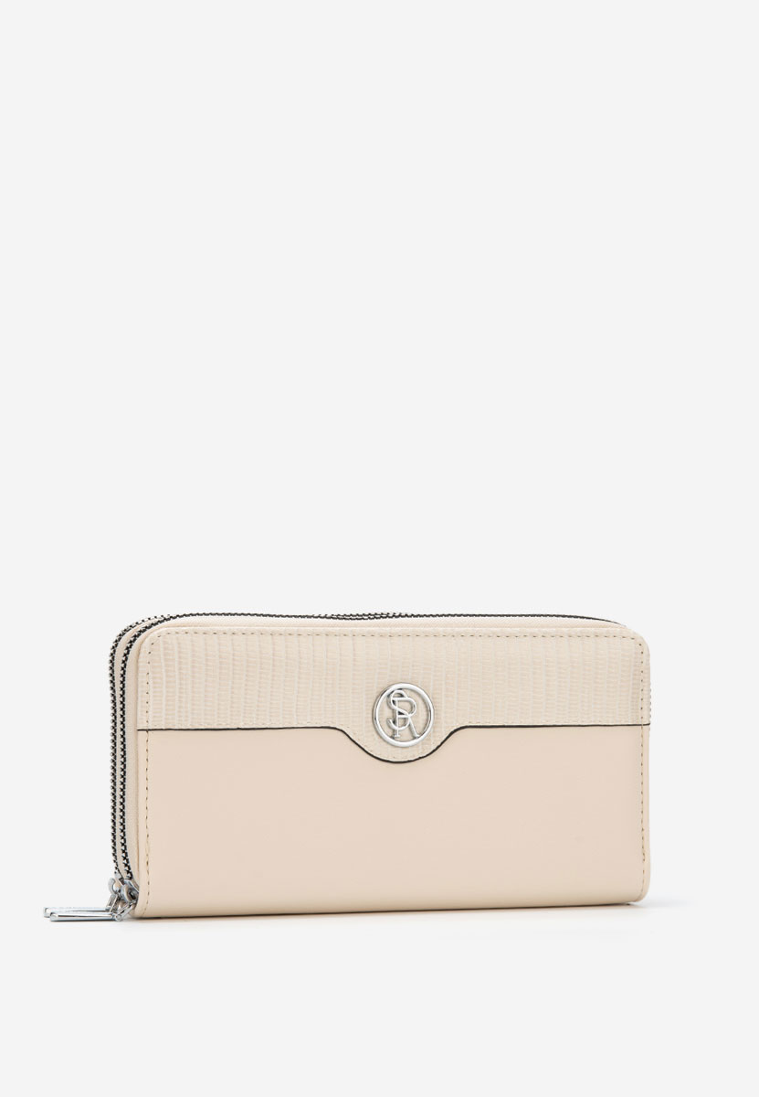 Portafoglio da donna Silvia Rosa 3041 beige