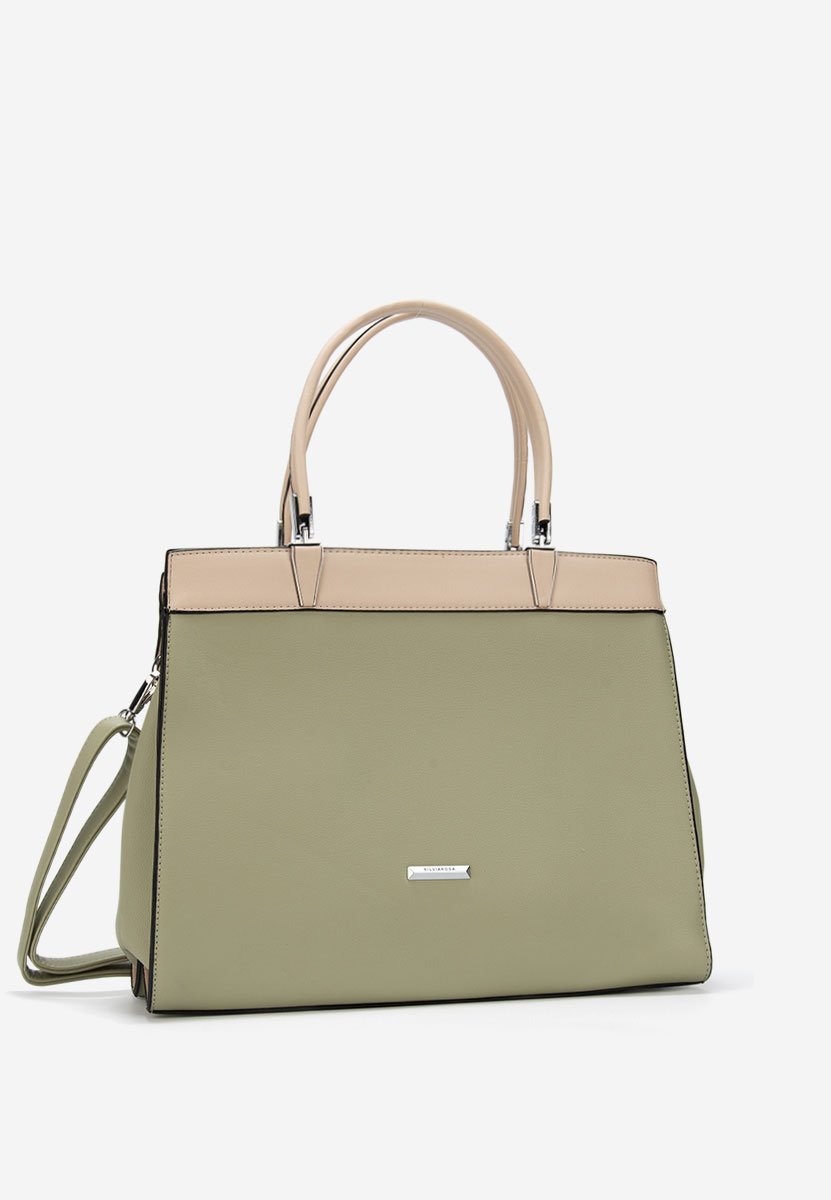 Borsa da ufficio Silvia Rosa 8170 verde