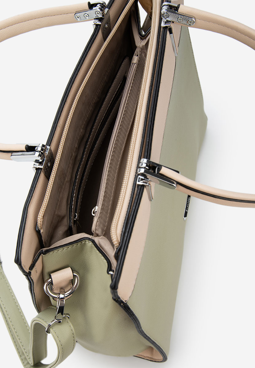 Borsa da ufficio Silvia Rosa 8170 verde