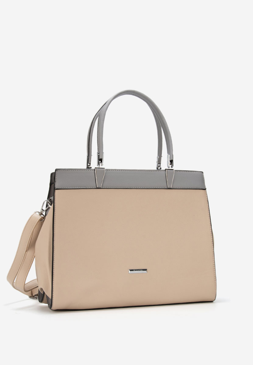 Borsa da ufficio Silvia Rosa 8170 beige