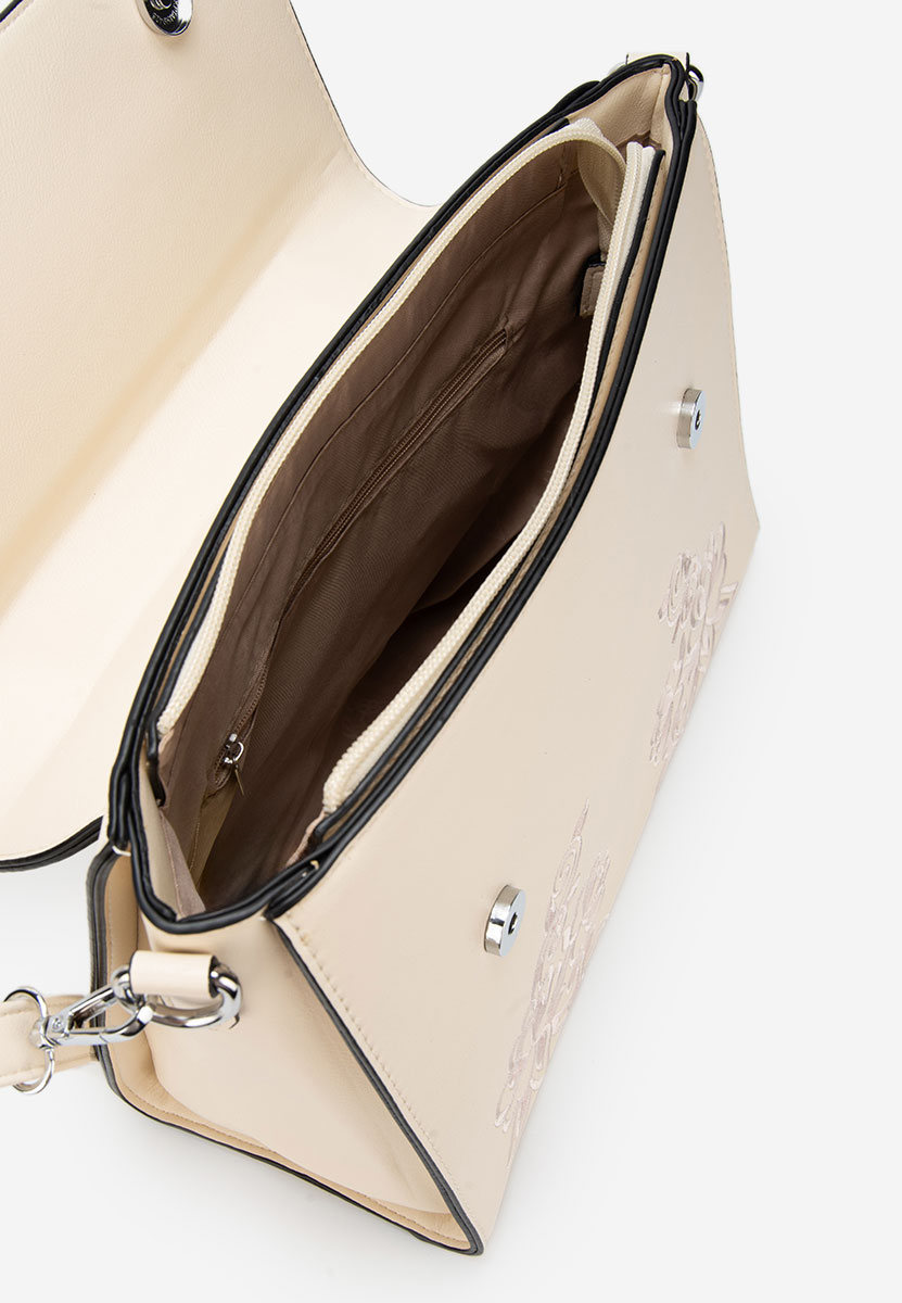 Borsa a mano Silvia Rosa 5960 beige