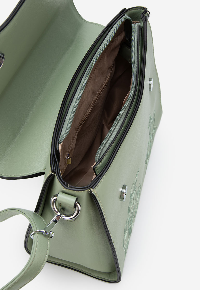 Borsa a mano Silvia Rosa 5960 verde