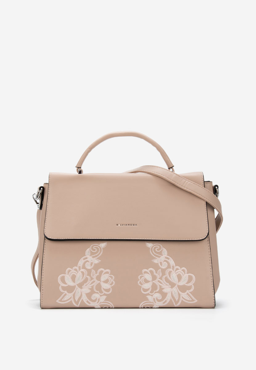 Borsa a mano Silvia Rosa 5960 cachi