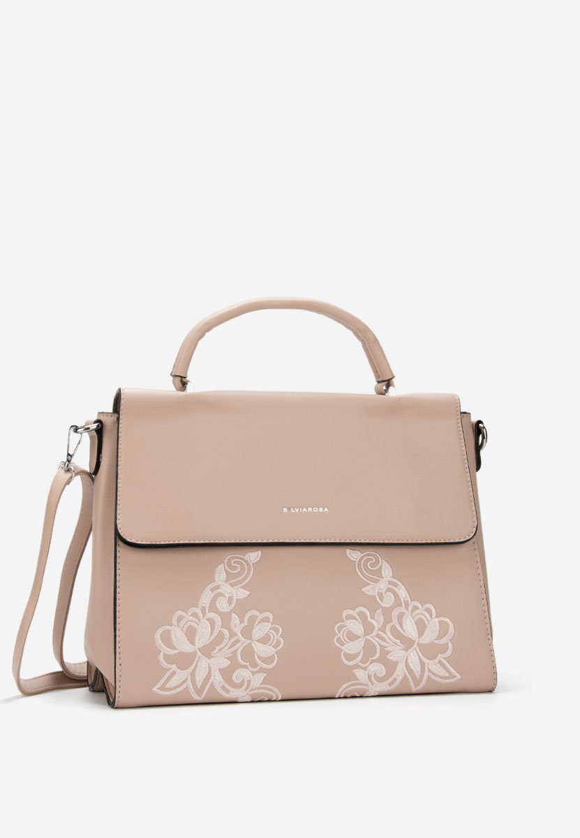 Borsa a mano Silvia Rosa 5960 cachi