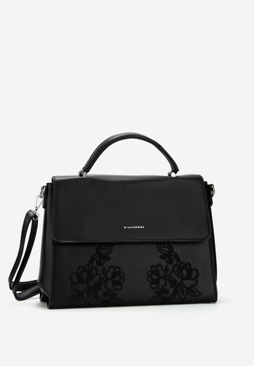 Borsa a mano Silvia Rosa 5960 nera